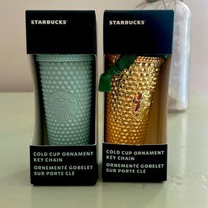 Starbucks ornament key chain